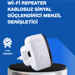 2.4GHz WiFi Tekrarlayıcı Router – WPS Destekli Kablosuz Ağ Genişletici