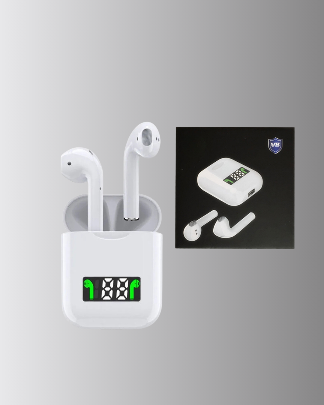 TWS Bluetooth 5.0 Kablosuz Kulaklık – Yüksek Ses Kalitesi, Dokunmatik Kontrol ve LED Şarj Ekranı