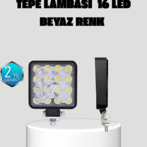 Araç Tipi LED Çalışma Lambası – IP65 Koruma, Alüminyum Kasa, Geniş Görüş Açılı