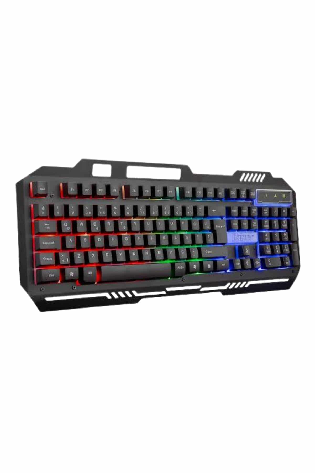 Işıklı Oyuncu Q Klavye Mouse Seti Siyah Gaming Oyuncu Klavye Yeni Nesil