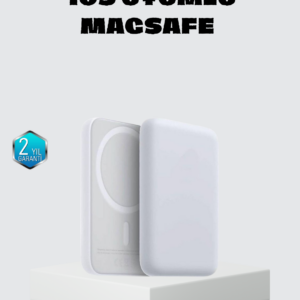 MagSafe 15W Kablosuz Hızlı Şarj, Lightning Girişli Taşınabilir Batarya