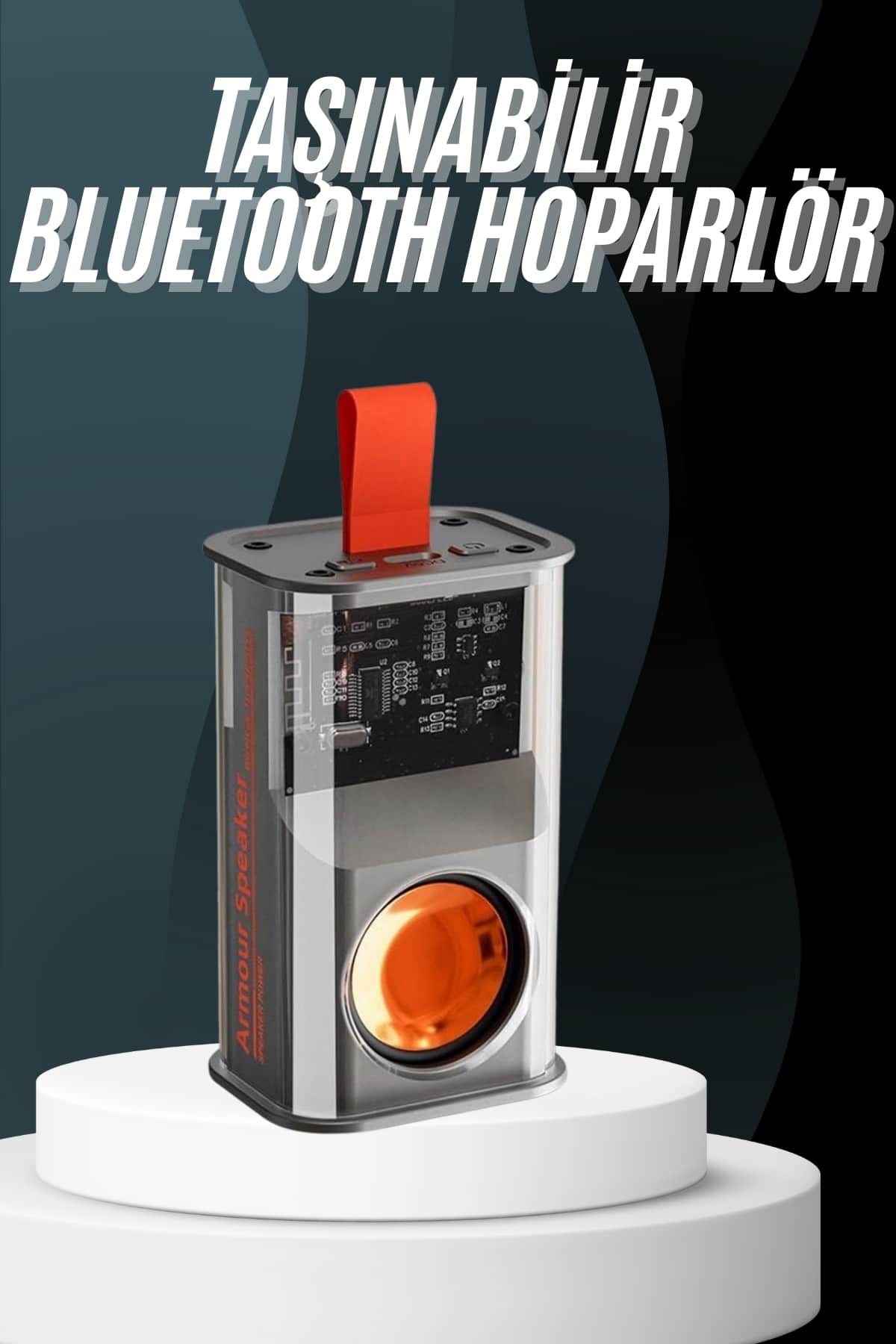 Taşınabilir Rgb Ledli Bluetooth Hoparlör Sd Kart Girişli Kablosuz