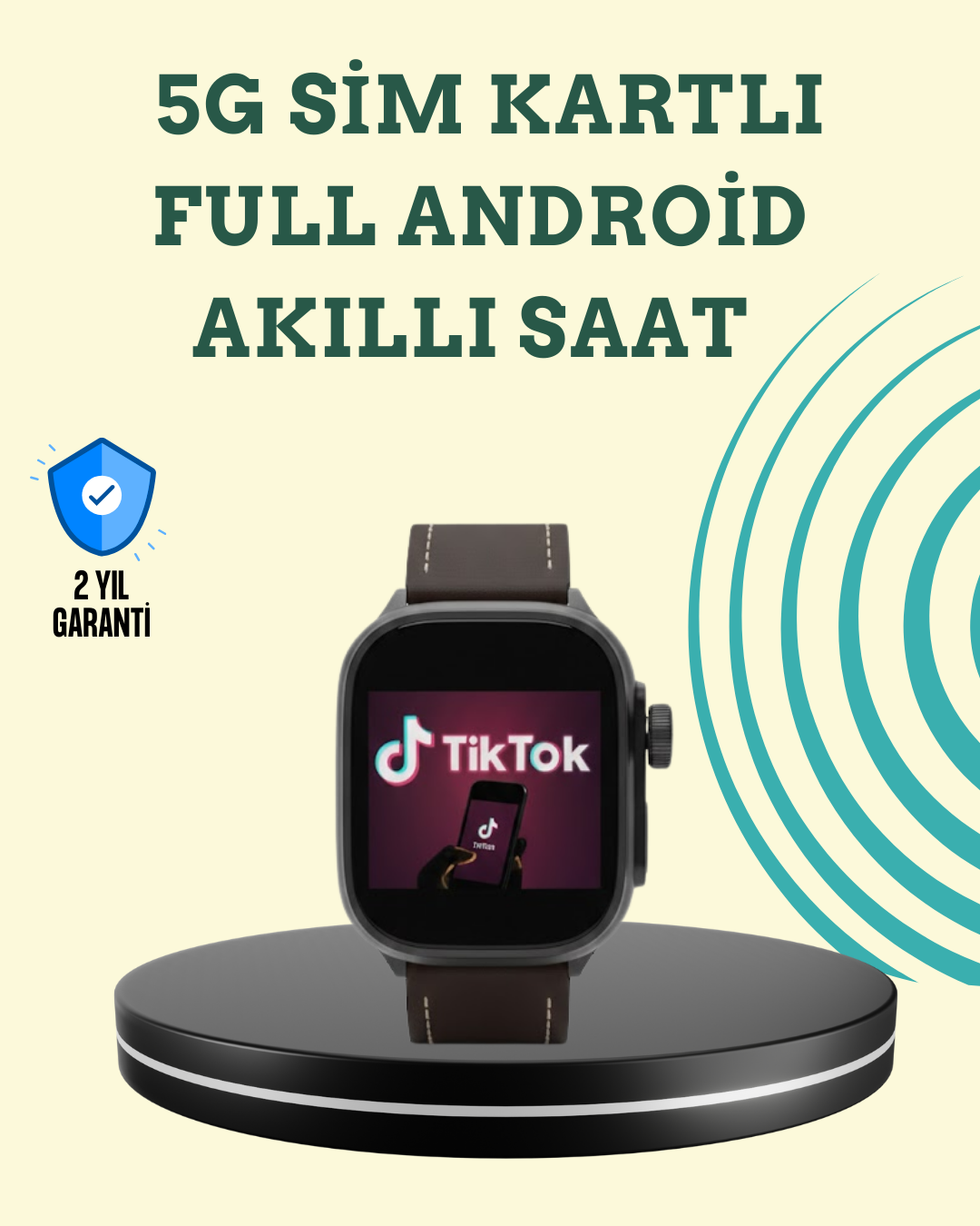 AMOLED Ekranlı Akıllı Saat