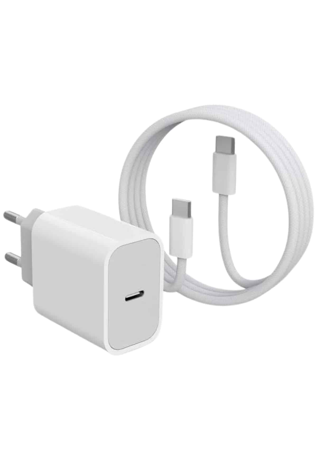 Type-C Hızlı Şarj Özellikli Cihazı USB-C Kablo Dahil