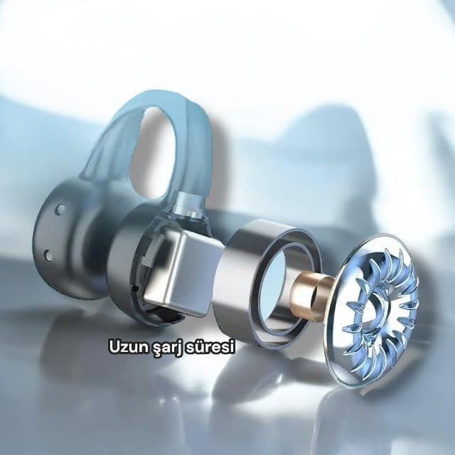 K25 küpe şeklinde Bluetooth kulaklık
