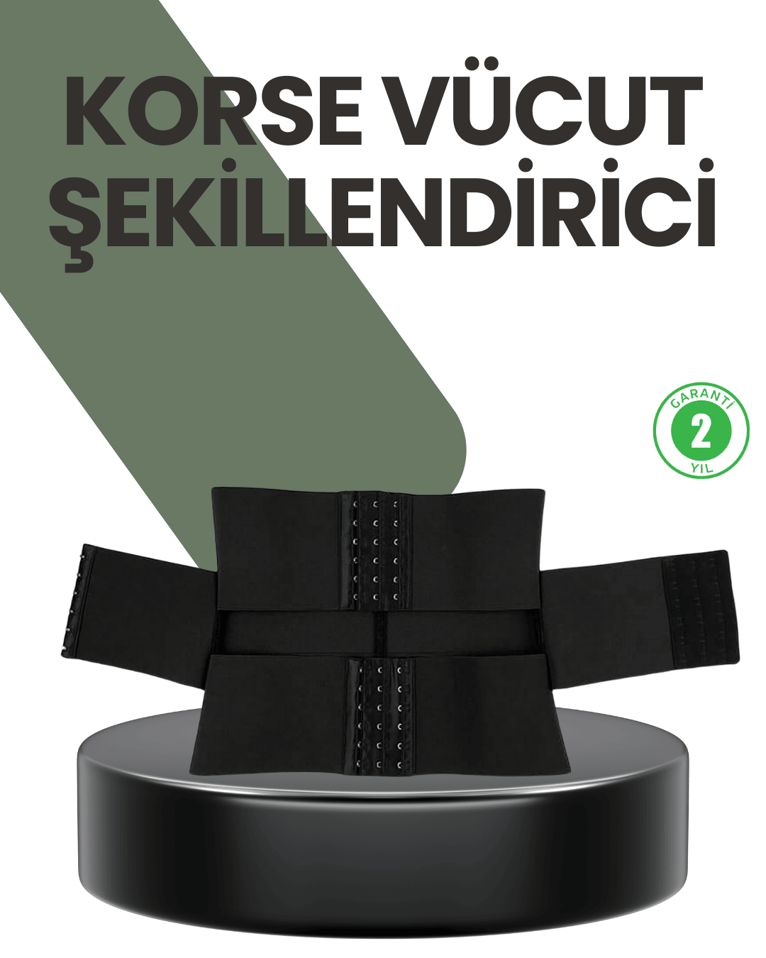 Bel Sıkılaştırıcı Vücut Şekillendirici Günlük Kullanım