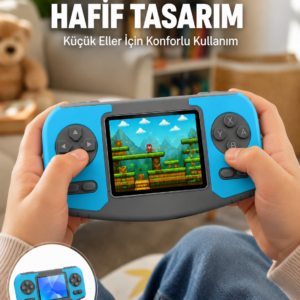 Taşınabilir El Oyun Konsolu Çocuk Gelişimine Uygun Oyun Cihazı