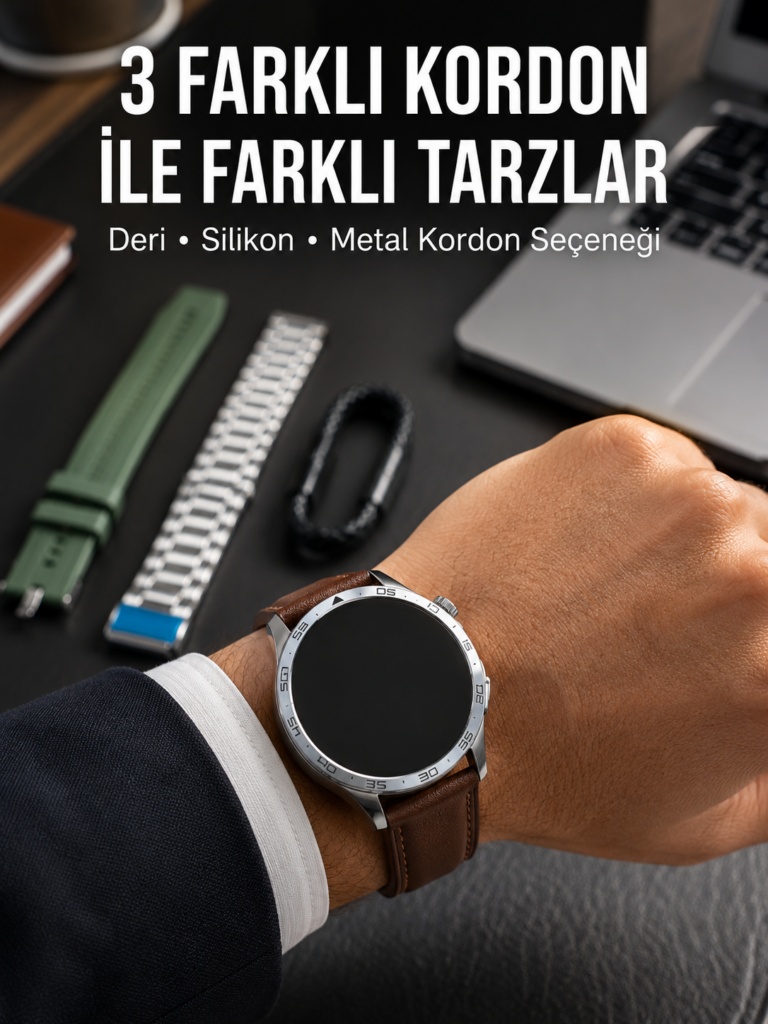 Sağlık Takibi ve Spor Modlarıyla Donatılmış Akıllı Saat