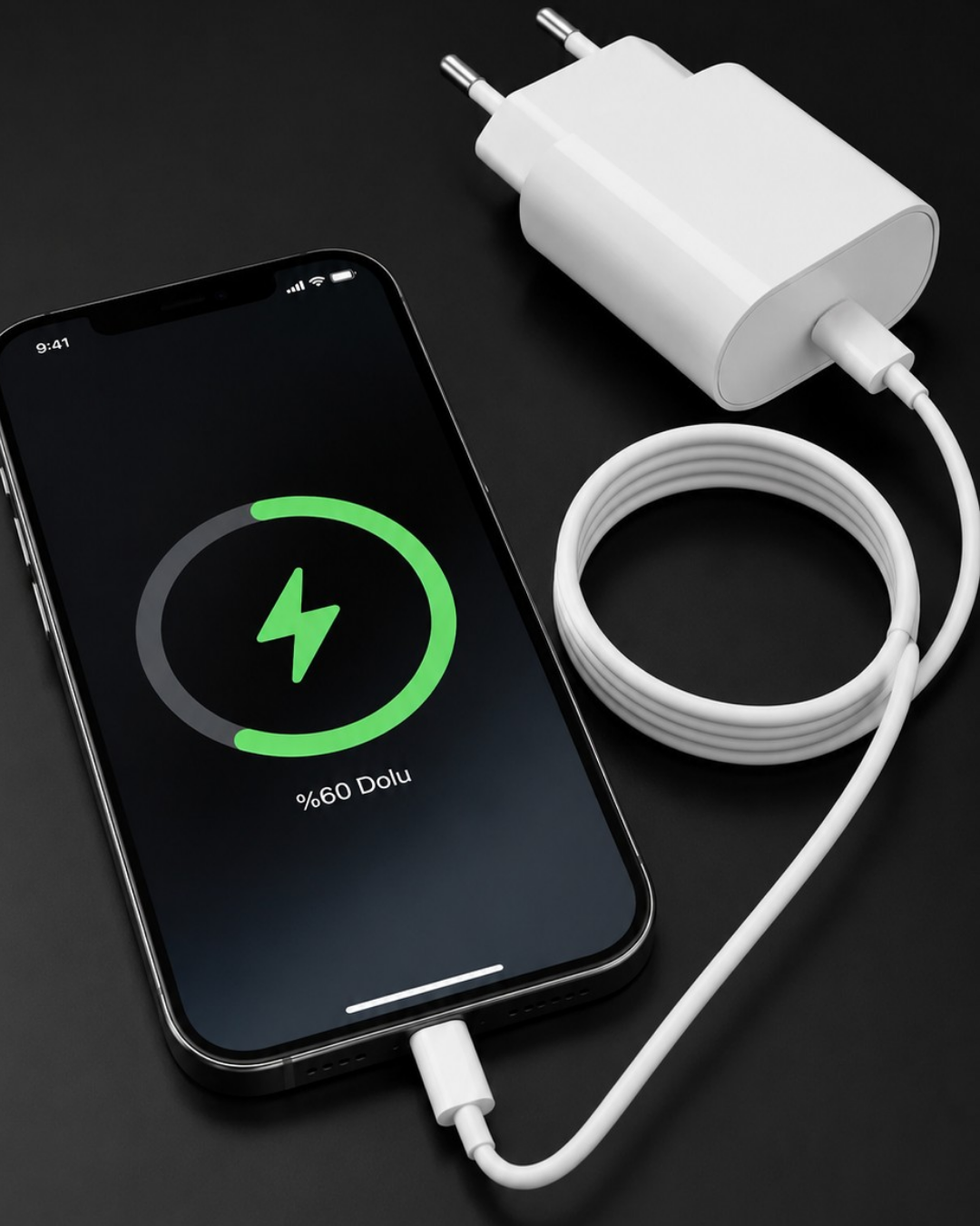 iPhone 14 13 12 Mini 11 XR XS X 20W Hızlı Şarj Adaptörü