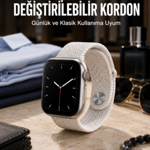Yeni Nesil Akıllı Saat Arama Cevaplama GPS Takibi Adımsayar NFC Özelliği