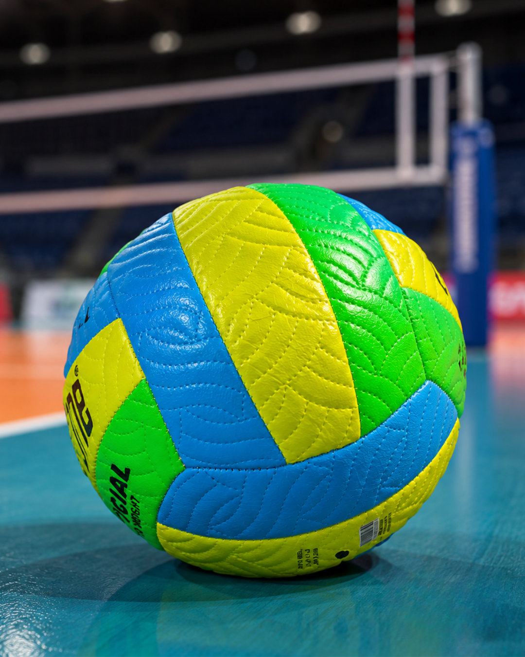 Dayanıklı Voleybol Topu Yumuşak Dokulu Dengeli Sekme Yapısı