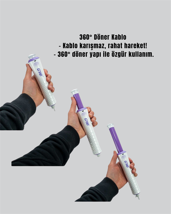 Hızlı Isınan, Kompakt ve Güvenli – Tüm Saç Tiplerine Uygun Kıvırma Cihazı Yeni Nesil