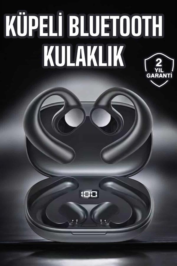 Bluetooth Kulaklık Küpe Görünümlü Yüksek Ses Kaliteli Gamer Kulaklık