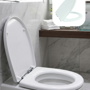 Universal Klozet Kapak Seti Kaydırmaz Alt Yüzey Kolay Temizlik Banyo Aksesuarı