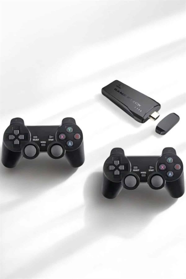 Gaming Atari 2.4g Uyumlu Kablosuz Çift Kol Game Stick