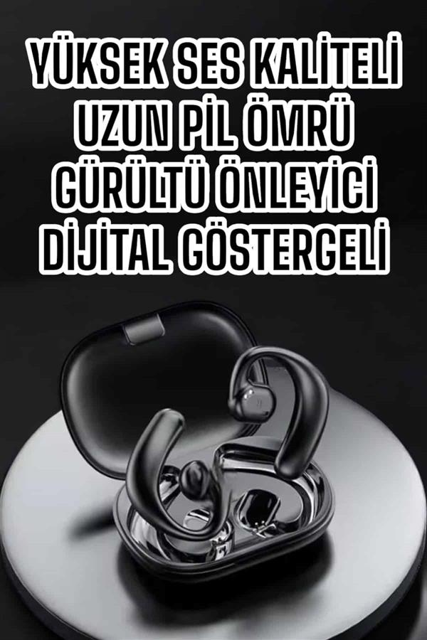 Bluetooth Kulaklık Dijital Göstergeli Uzun Pil Gürültü Önleyici Oyuncu Kulaklığı