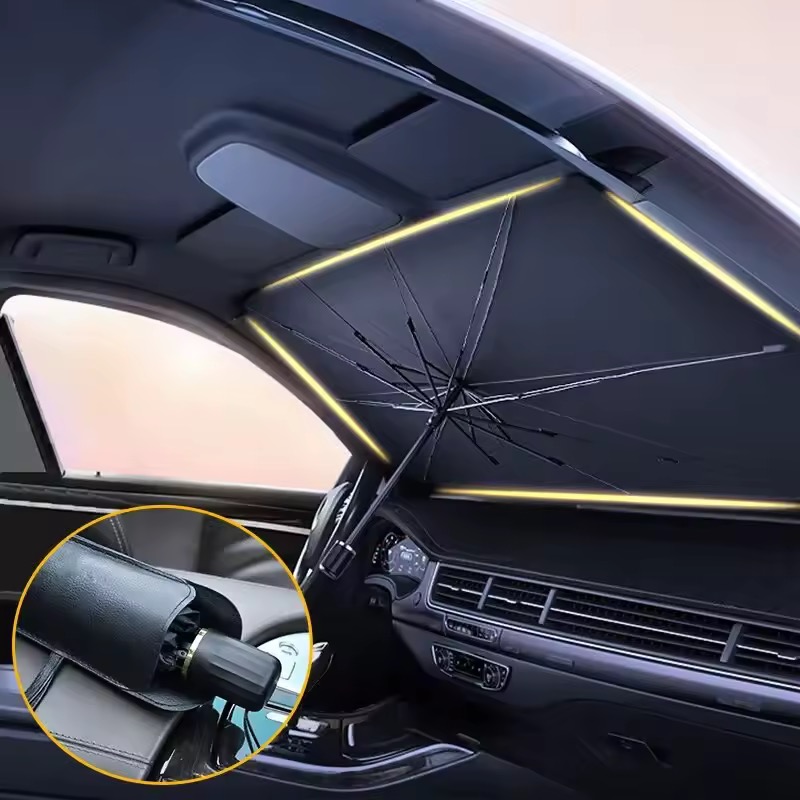 Toyota C-HR, Nissan Qashqai, VW Golf, Renault Fluence, Hyundai Elantra Uyumlu Oto Şemsiye