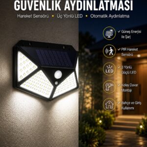Bahçe Balkon ve Teras Aydınlatma Led Işık