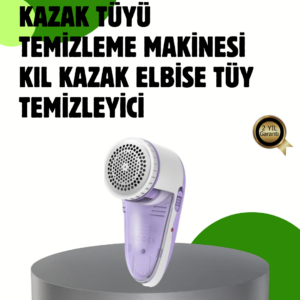 Pamuk Tiftik Tüy Temizleme Makinesi 5W – 3 Bıçaklı Sistem