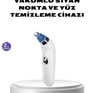 Vakumlu Siyah Nokta Temizleme Cihazı – 5 Kademe Güç ve 4 Başlıklı Derin Cilt Bakımı