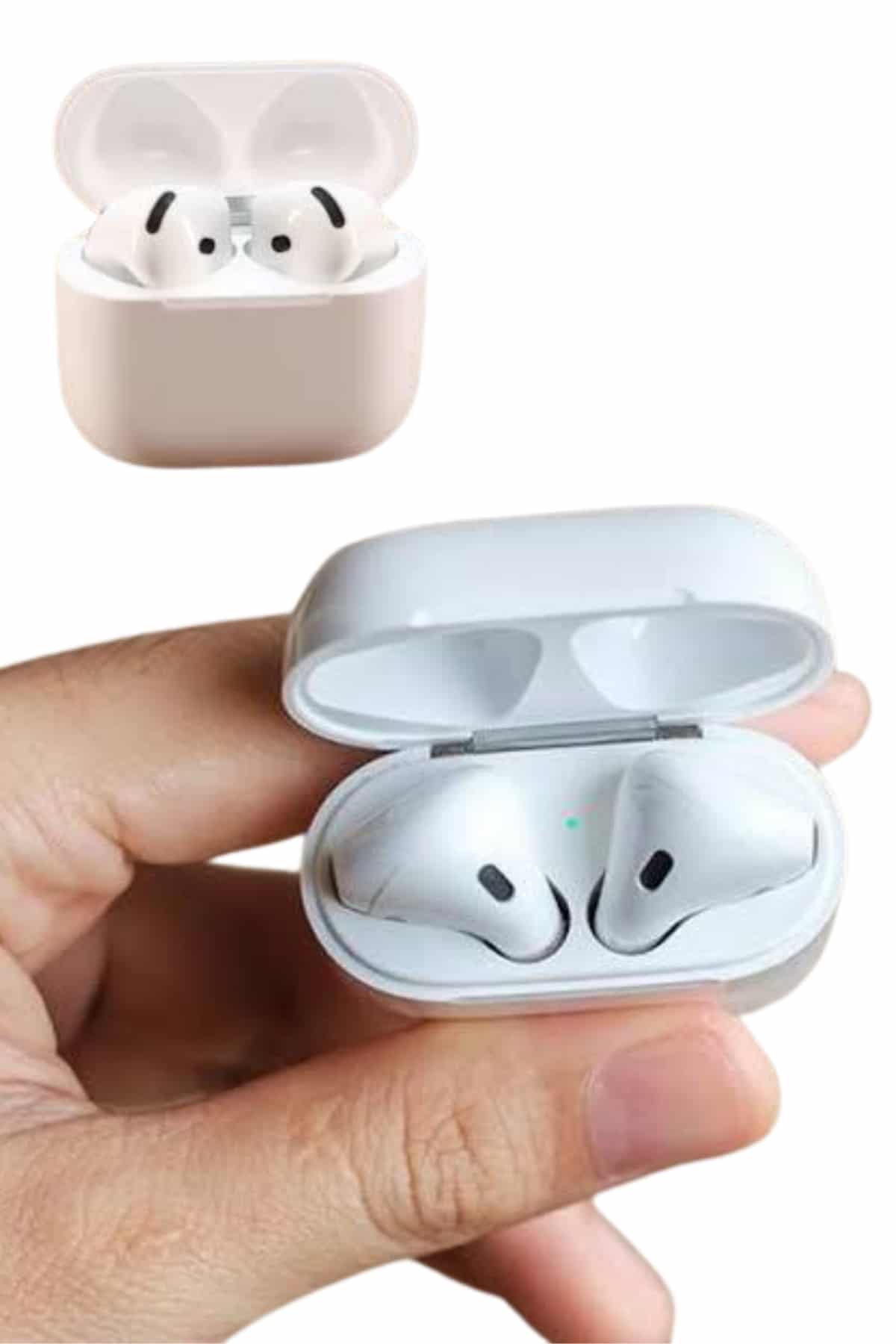 Bluetooth Kulaklık Beyaz Çağrı Cevaplama Dokunmatik Kontrol Kablosuz Yeni Nesil