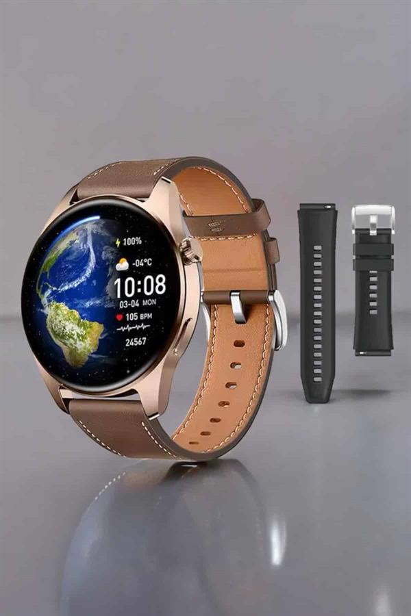 Akıllı Saat Tema Değiştirme Titreşimli Bluetooth Bağlantılı NFC Ve GPS Uyumlu