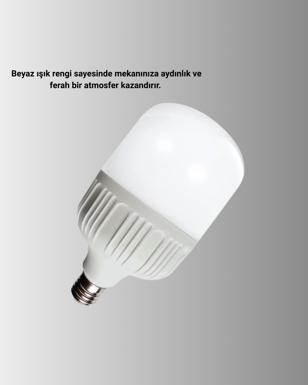 Acil Durumlara Uygun Şarjlı Torch LED Ampul 30 Watt Yeni Nesil