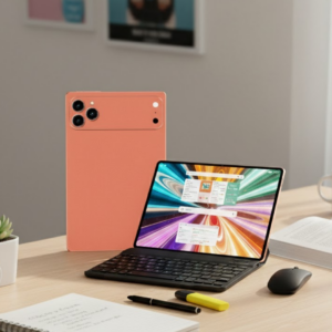 Klavyeli Android Tablet Geniş Hafıza Seçenekleri ve IPS Ekran