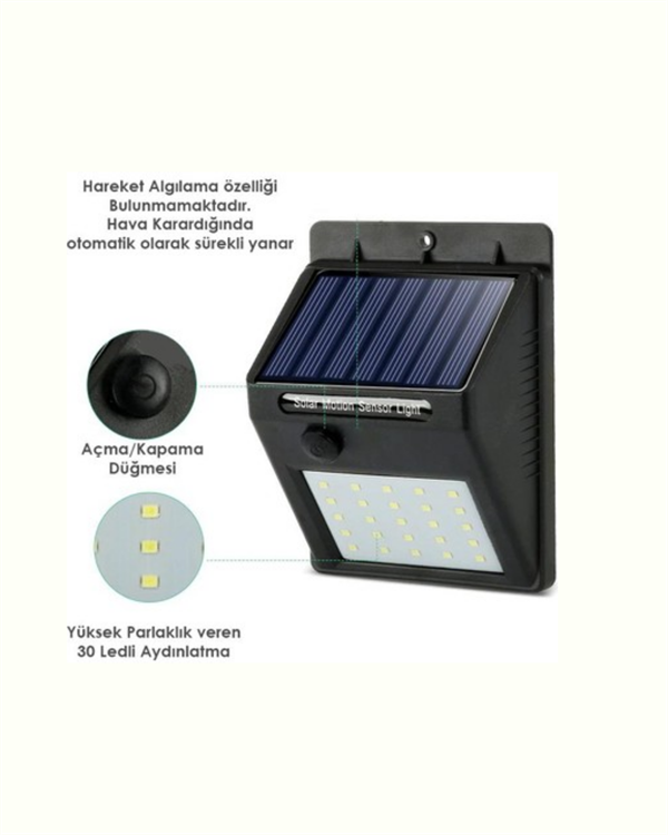 Su Geçirmez 20 LED Solar Aydınlatma | Dış Mekan için PIR Hareket Sensörü ile Akıllı Işık Yeni Nesil