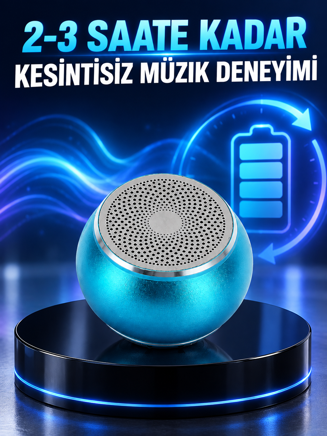 Kablosuz Bluetooth 5.0 Hoparlör | Kompakt ve Güçlü Ses Yeni Nesil