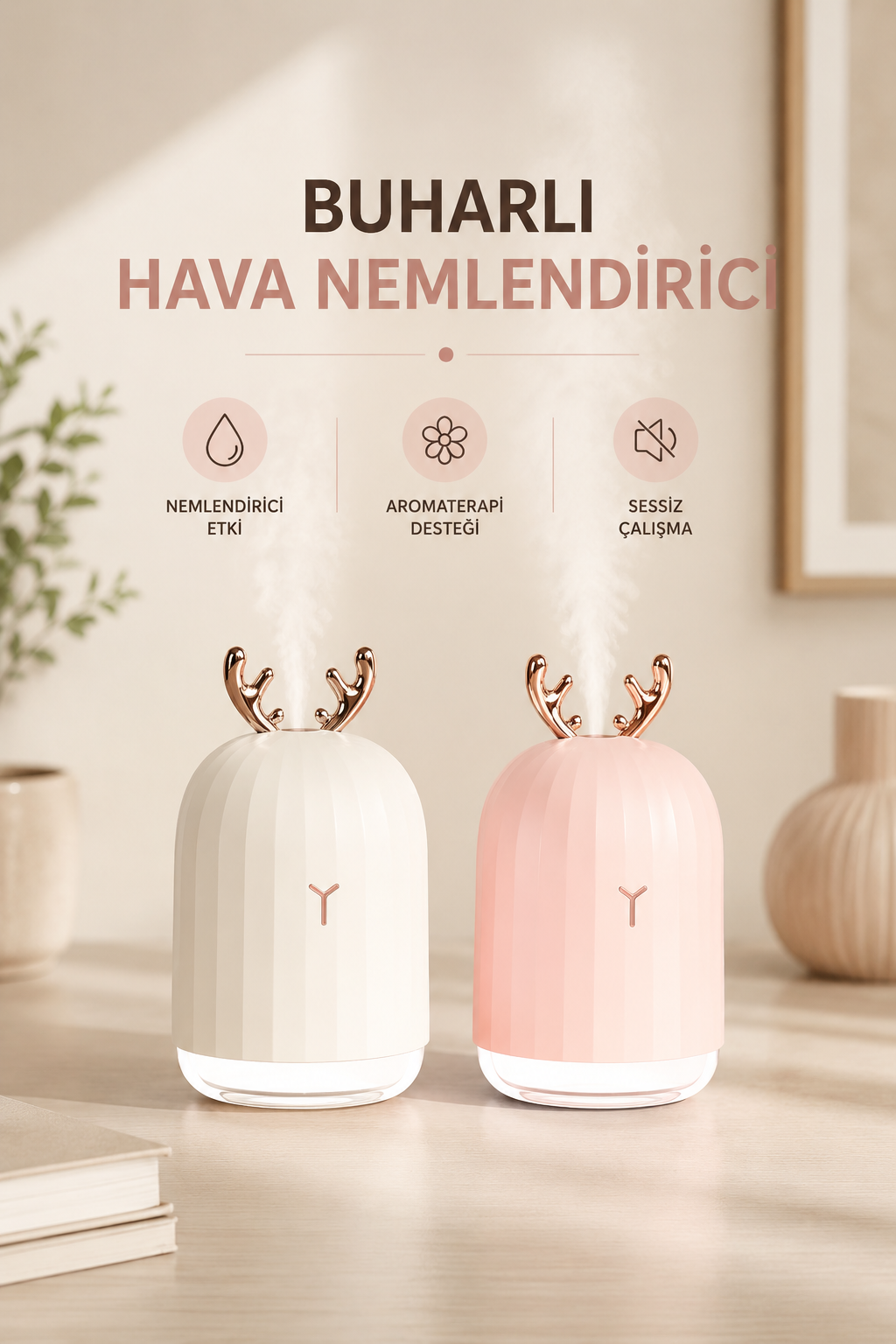 Temiz Hava Nemlendirici Tavşanlı Aromaterapi
