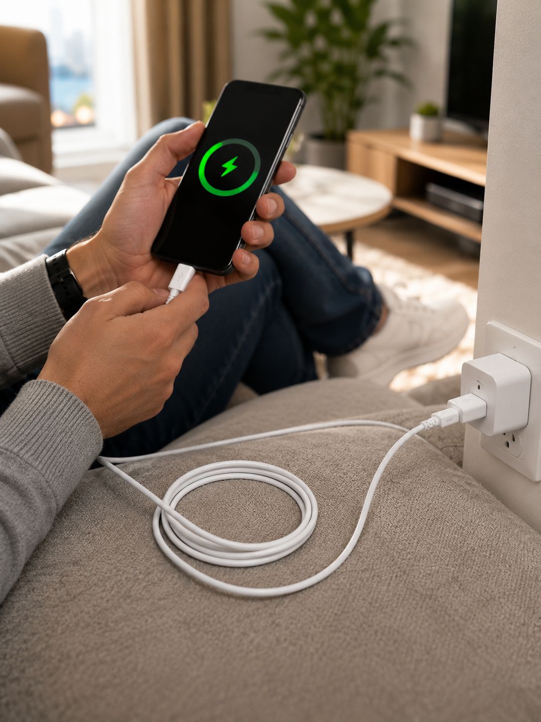 USB HIZLI ŞARJ ALETİ 2M