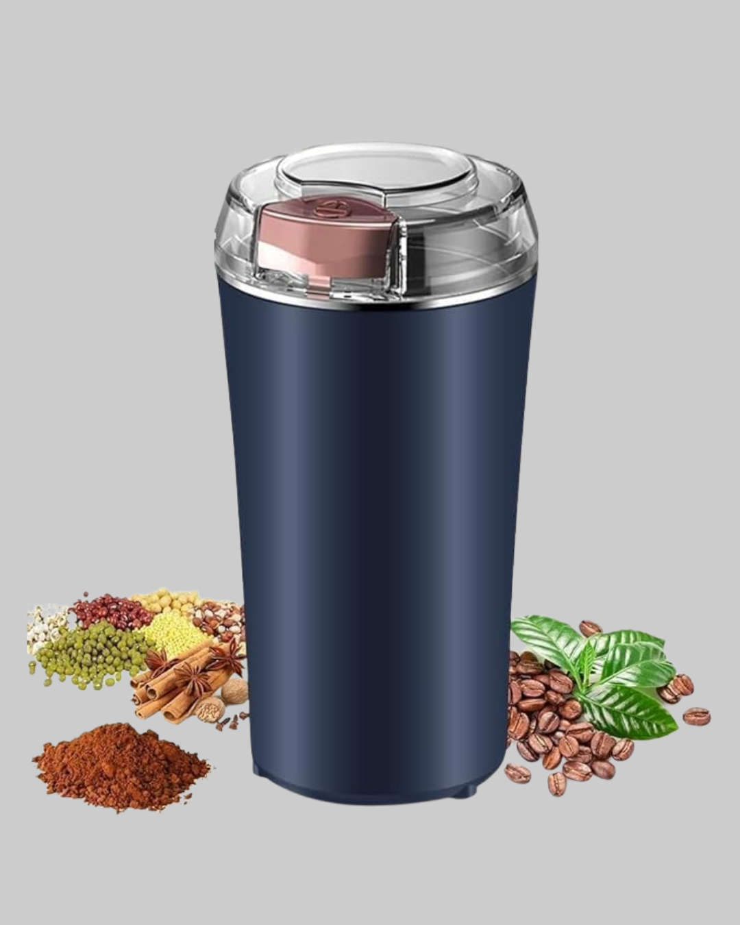 Kahve ve Baharat Öğütücü Otomatik Mekanizmalı Dayanıklı Çelik