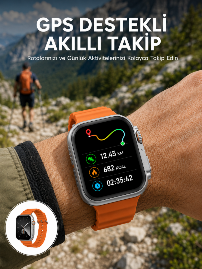 Yeni Nesil Çağrı Cevaplayabilen 47 MM Titreşimli Çok Fonksiyonlu Akıllı Saat Yeni Nesil