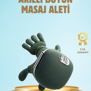 Yeni Nesil Isıtmalı Boyun ve Omuz Masaj Aleti Kablosuz Rahatlatıcı