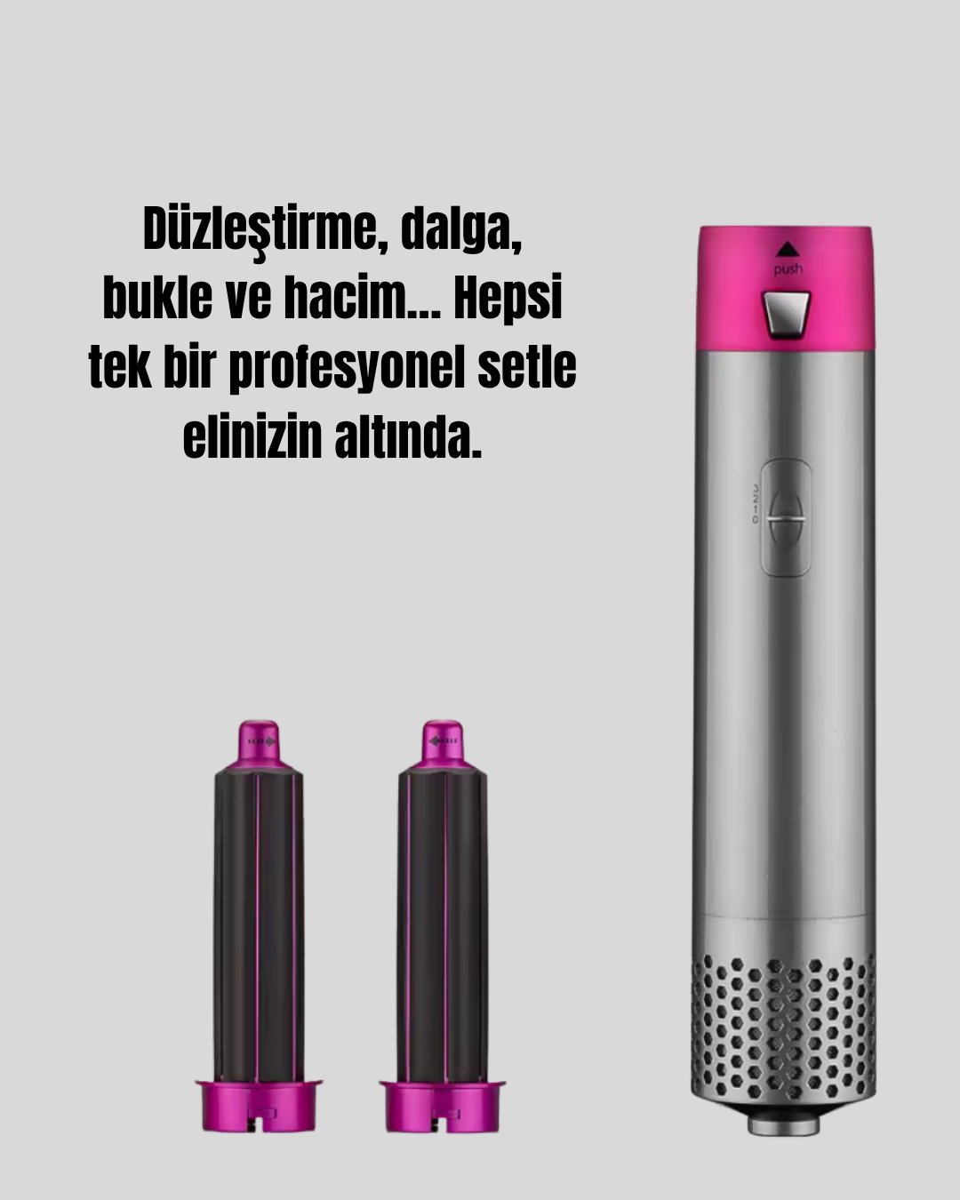 Seyahat Boyu Taşınabilir Profesyonel Saç Şekillendirici Set