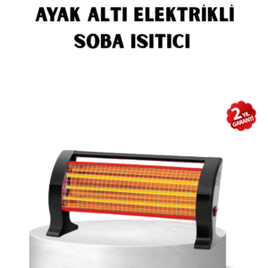 2 Yıl Garantili 1200W Ayak Isıtıcı – Soğuk Günlerde Hızlı ve Güvenli Isınma