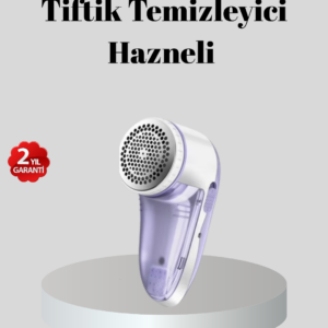 Şarjlı Tiftik Temizleyici – Çıkarılabilir Hazneli, Anti-Statik Fırçalı, USB Şarjlı