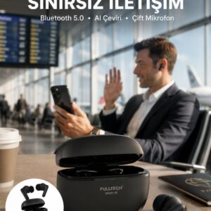 Gürültü Engelleyici TWS Kulaklık Uzun Pil Ömürlü ve Suya Dayanıklı Yeni Nesil