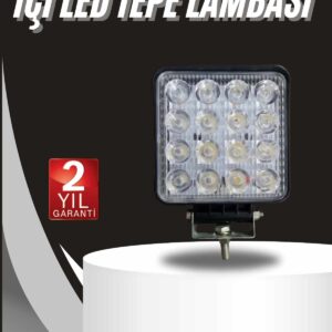 Oto Lamba 10 Led Işık Ayarlanabilir Yüksek Aydınlatmalı Beyaz Far