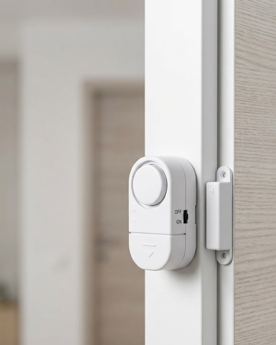 Kapı Pencere Alarmı Manyetik Sensörlü 90 dB Güçlü Sesli Güvenlik Alarm Sistemi