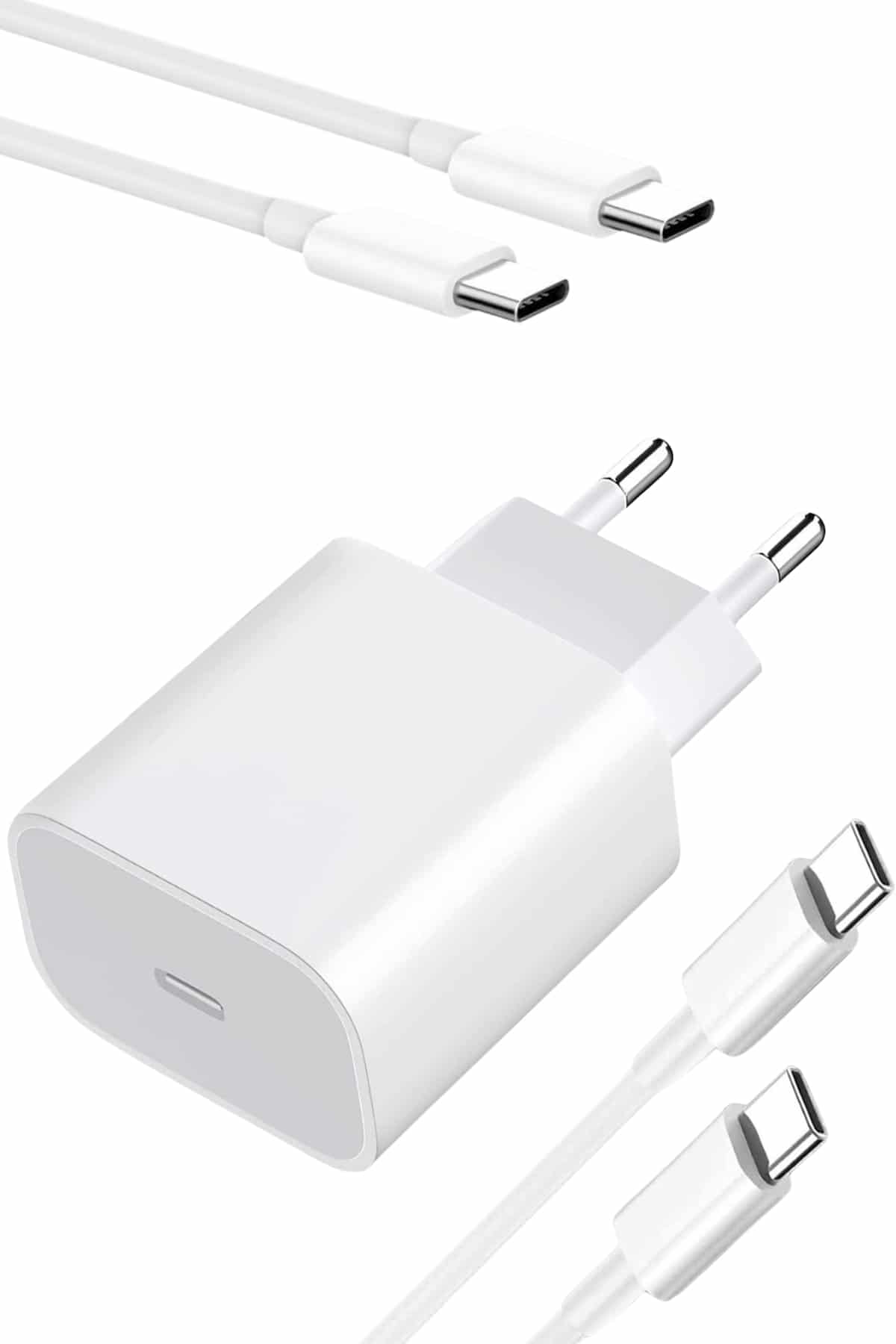 Type-C Hızlı Şarj Özellikli Cihazı USB-C Kablo Dahil