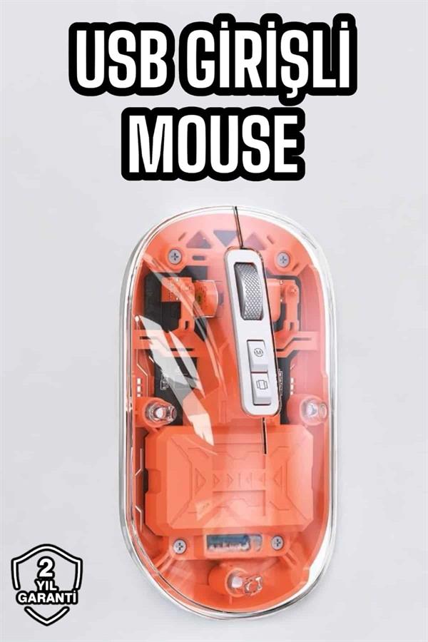 Sessiz Kablosuz USB Girişli Mouse Fare Yüksek Performanslı Yeni Nesil
