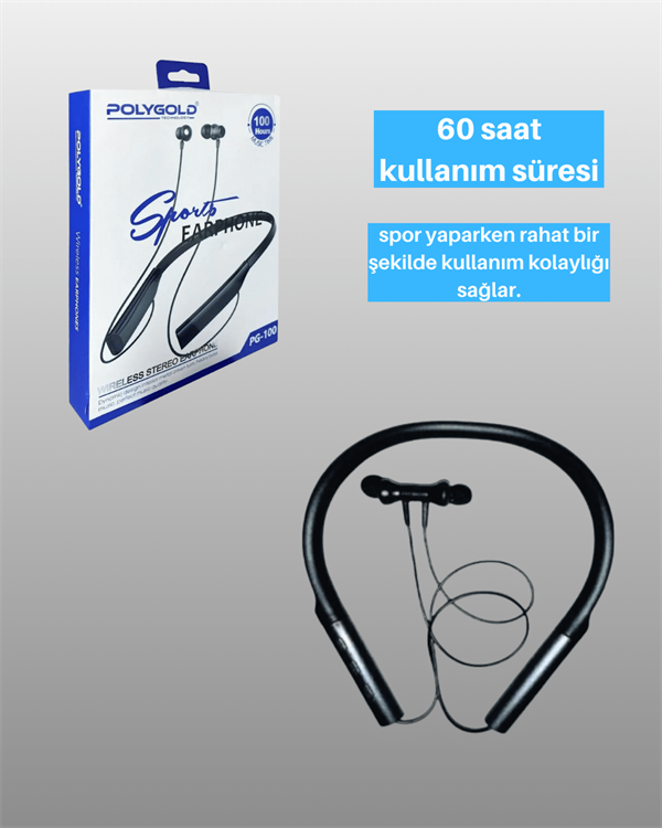 PG-100 Kablosuz Bluetooth Kulaklık