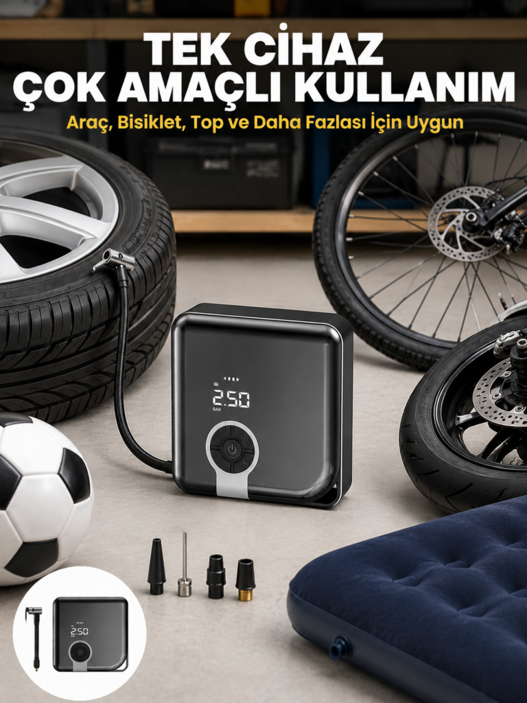 150 PSI Yüksek Basınç Kapasiteli Diyafram Tip KompresörYeni Nesil