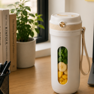 Spor ve Seyahat İçin Taşınabilir Smoothie Blender USB Şarj Destekli