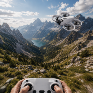Çocuk ve Yetişkin Kullanımına Uygun Kameralı Akıllı Drone