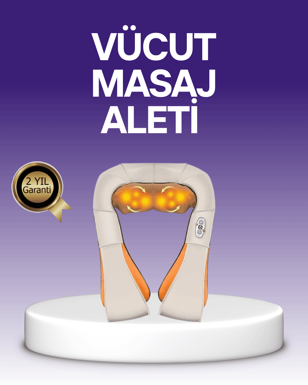 Ovmalı Boyun ve Sırt Masaj Cihazı
