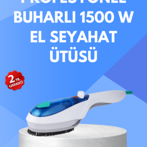 Buharlı Ütü Askıda Kullanım Kolaylığı ile Pratik Çözüm