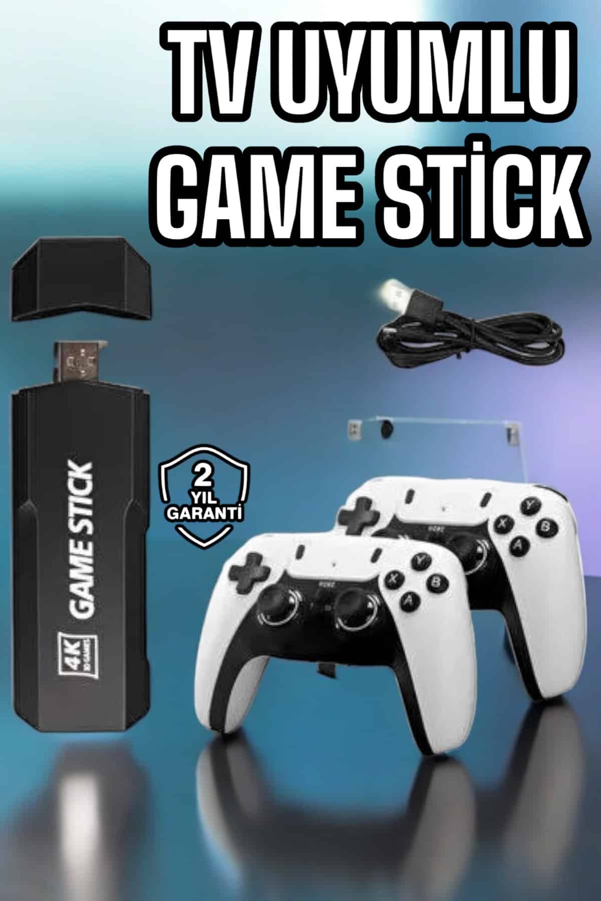 Retro 8K ULTRA HD Video Oyun Konsolu Android Tv Özellikli Game Stick
